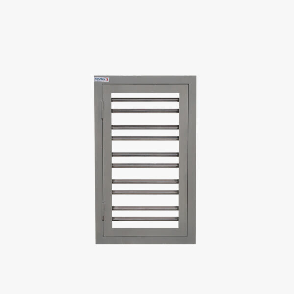 KITCHEN WINDOW 1 PANEL WITH COPY LINE STAINLESS STEEL (0.45NCH)